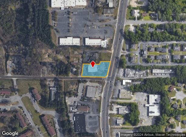  5539 Old National Hwy, Atlanta, GA Parcel Map