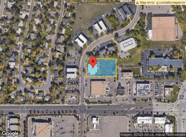  6650 S Vine St, Centennial, CO Parcel Map