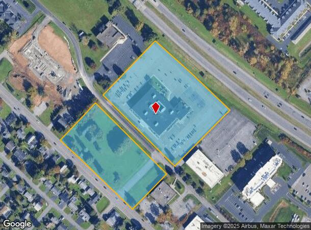 110 Elwood Davis Rd, Syracuse, NY Parcel Map