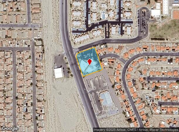  2840 S Needles Hwy, Laughlin, NV Parcel Map