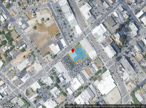 1059-1077 A St, Hayward, CA Parcel Map