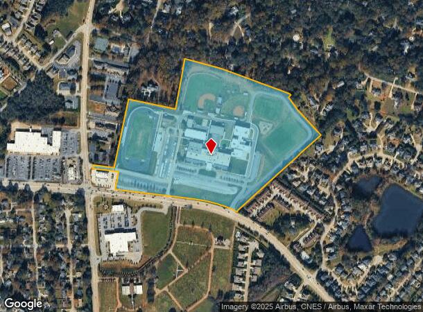 2211 Woodruff Rd, Simpsonville, SC Parcel Map
