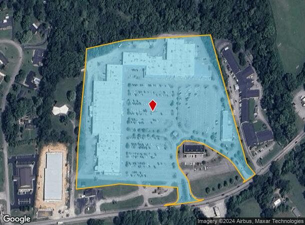  1412 Trotwood Ave, Columbia, TN Parcel Map