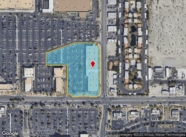  5200 E Ramon Rd, Palm Springs, CA Parcel Map