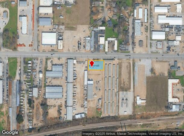 2718 W Division St, Arlington, TX Parcel Map