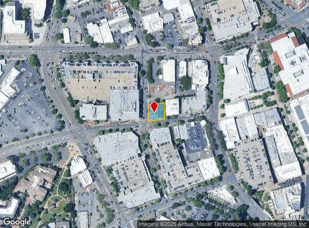  1550 Olympic Blvd, Walnut Creek, CA Parcel Map