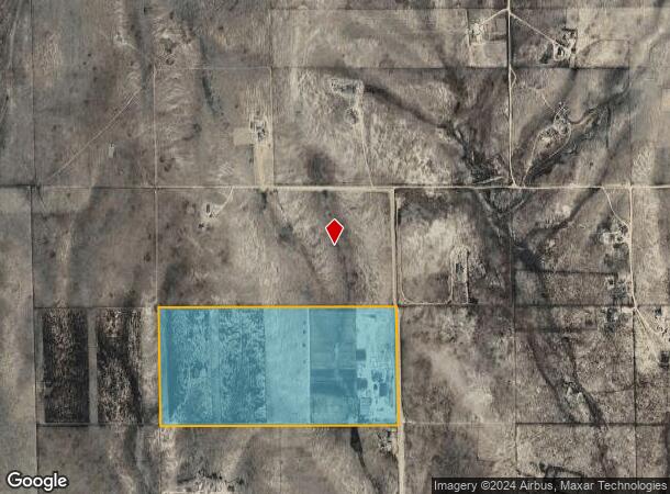  2226 Liahona Pt, Yoder, CO Parcel Map