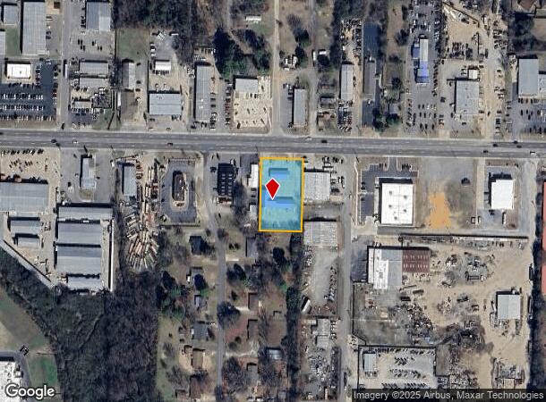  1425 E Oak St, Conway, AR Parcel Map