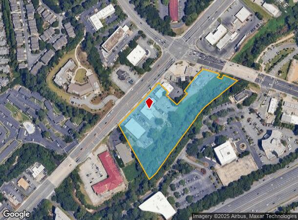  2881 Buford Hwy Ne, Brookhaven, GA Parcel Map