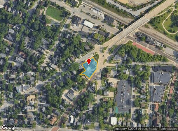 617 Detroit St, Ann Arbor, MI Parcel Map