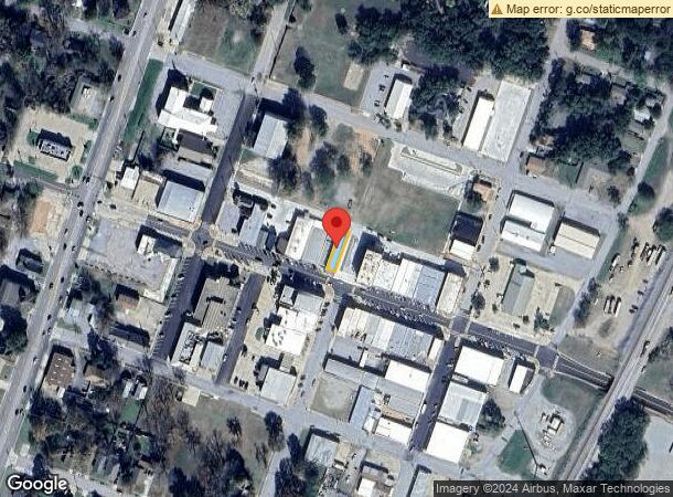  121 N Pennsylvania Ave, Atoka, OK Parcel Map