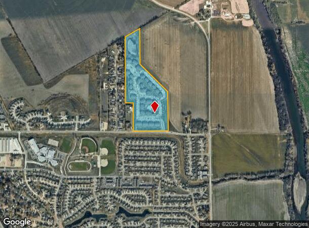 500 Admiral Way, Manhattan, KS Parcel Map