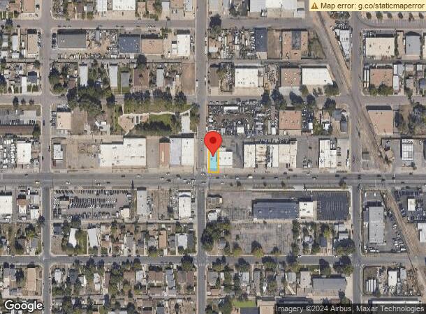  1395 W Alameda Ave, Denver, CO Parcel Map