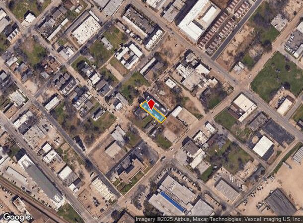  1508 Seegar St, Dallas, TX Parcel Map