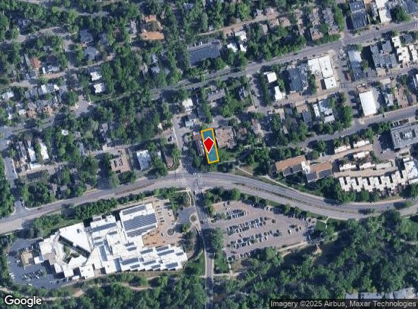 613 Walnut St, Boulder, CO Parcel Map