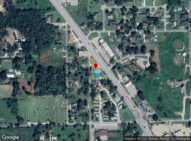 1010 N Brooks St, Brazoria, TX Parcel Map