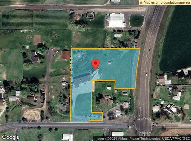  2158 Half Acre Ln, Walla Walla, WA Parcel Map