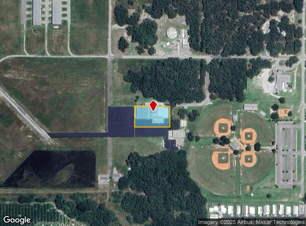  1307 Aviation Way, Avon Park, FL Parcel Map
