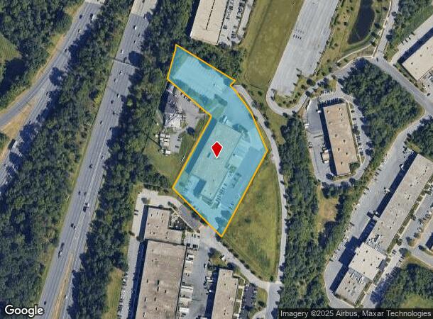 3605 Commerce Dr, Halethorpe, MD Parcel Map