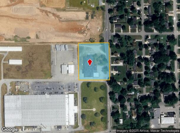  232 N Franklin St, Zeeland, MI Parcel Map
