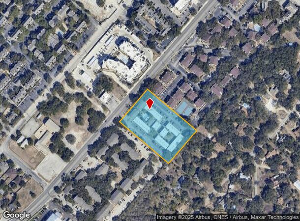  7110 Wurzbach Rd, San Antonio, TX Parcel Map