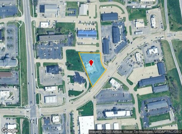 448 33Rd Ave Sw, Cedar Rapids, IA Parcel Map