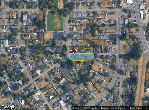  7723 Cascade Dr, Everett, WA Parcel Map