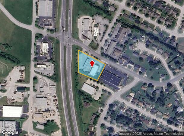  634 Edgewood Dr, Nicholasville, KY Parcel Map