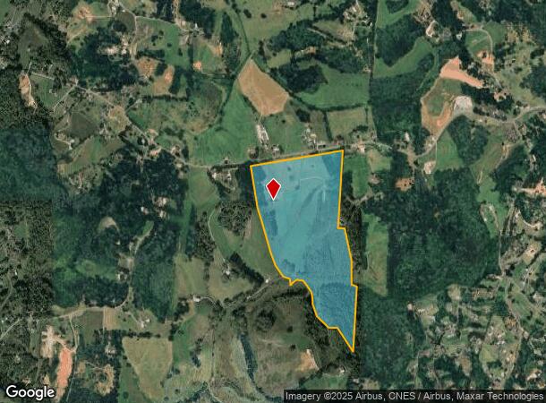 478 Jupiter Rd, Weaverville, NC Parcel Map