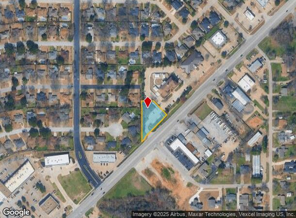 122 Grapevine Hwy, Hurst, TX Parcel Map