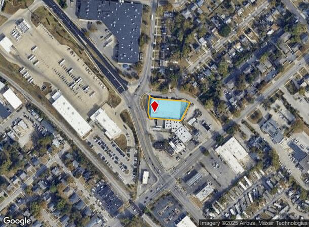  199 W Loudon Ave, Lexington, KY Parcel Map