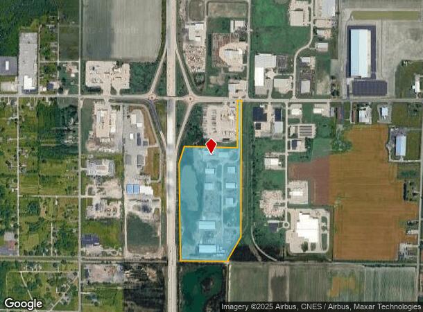  2825 Diesel Park Dr, Saginaw, MI Parcel Map