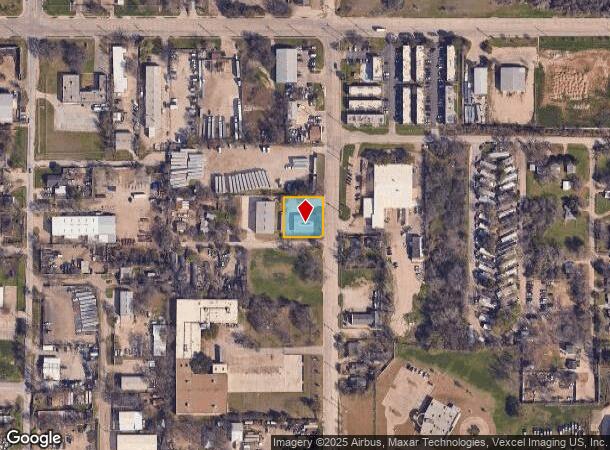 1405 N Union Bower Rd, Irving, TX Parcel Map
