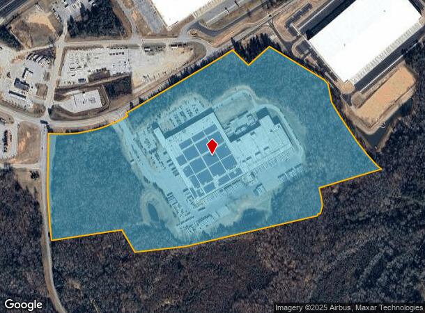  1597 Dry Pond Rd, Jefferson, GA Parcel Map