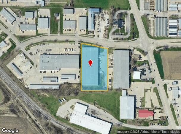 1715 E Hamilton Rd, Bloomington, IL Parcel Map