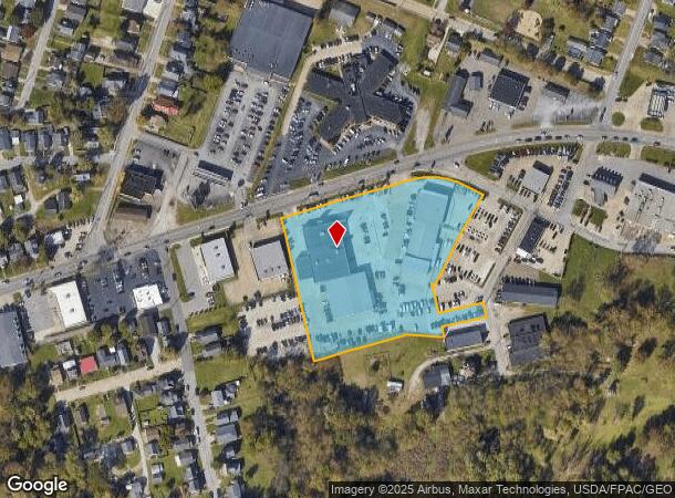 2028 7Th St, Parkersburg, WV Parcel Map