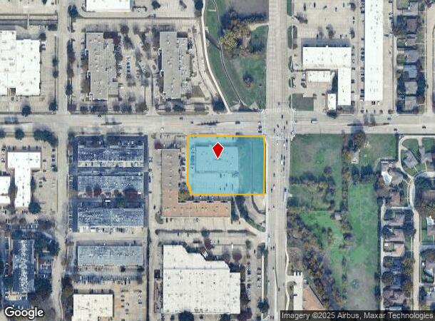  1350 E Arapaho Rd, Richardson, TX Parcel Map