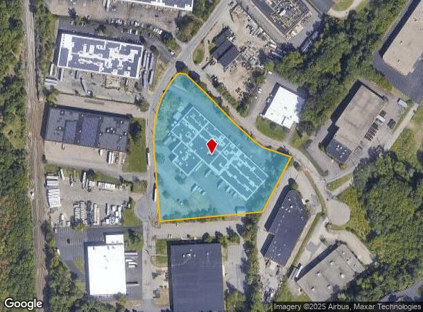 110 Shawmut Rd, Canton, MA Parcel Map