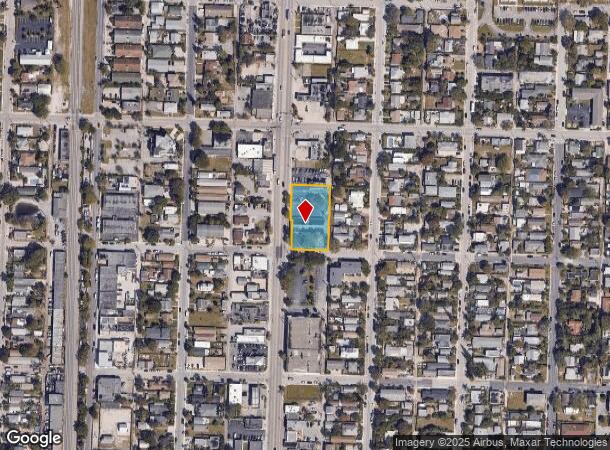 602 N Dixie Hwy, Lake Worth Beach, FL Parcel Map