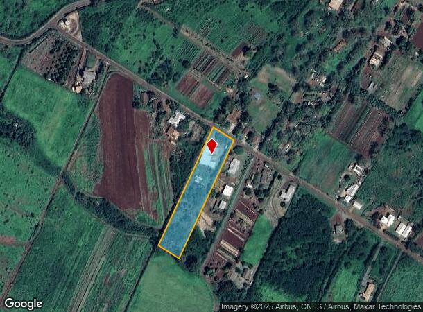  673 Piliwale Rd, Kula, HI Parcel Map