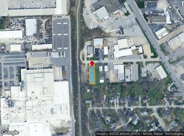  104 Chambeau Rd, Fort Wayne, IN Parcel Map