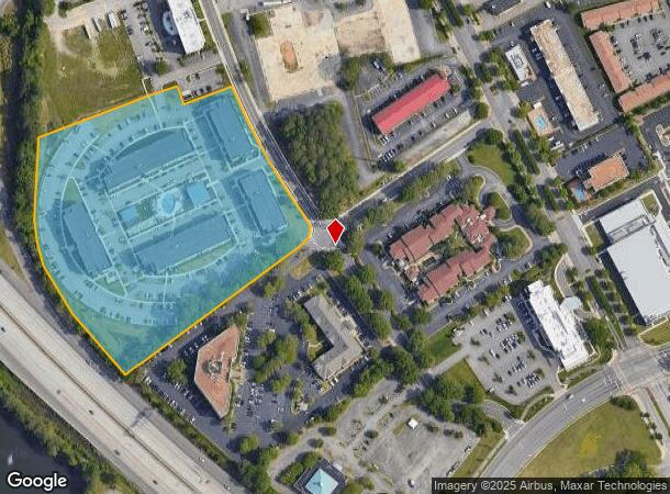 2001 Commerce Dr, Hampton, VA Parcel Map