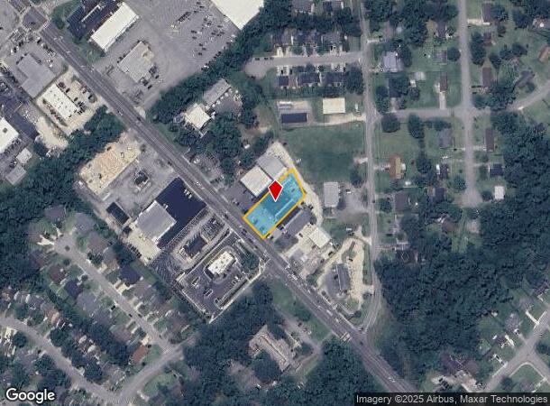  1110 Gum Branch Rd, Jacksonville, NC Parcel Map