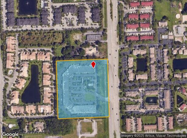  5101 S University Dr, Davie, FL Parcel Map