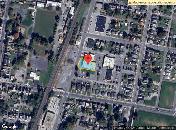  550 Cleveland Ave, Chambersburg, PA Parcel Map