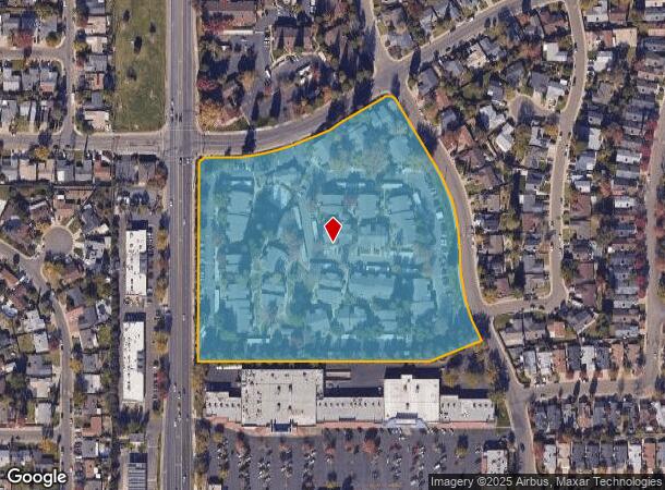  4350 Galbrath Dr, Sacramento, CA Parcel Map