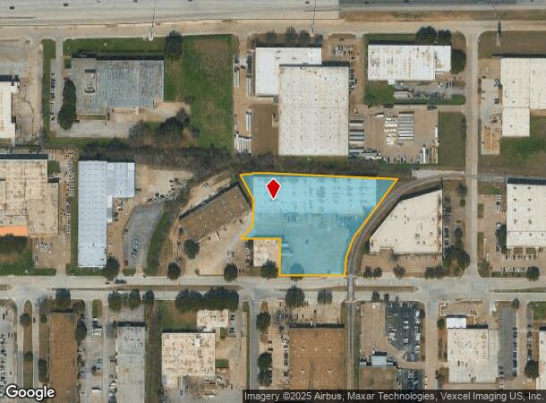 3211 Avenue E E, Arlington, TX Parcel Map