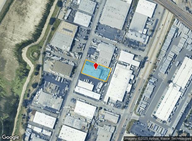  7746 Industry Ave, Pico Rivera, CA Parcel Map