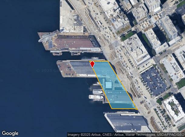  1201 Alaskan Way, Seattle, WA Parcel Map