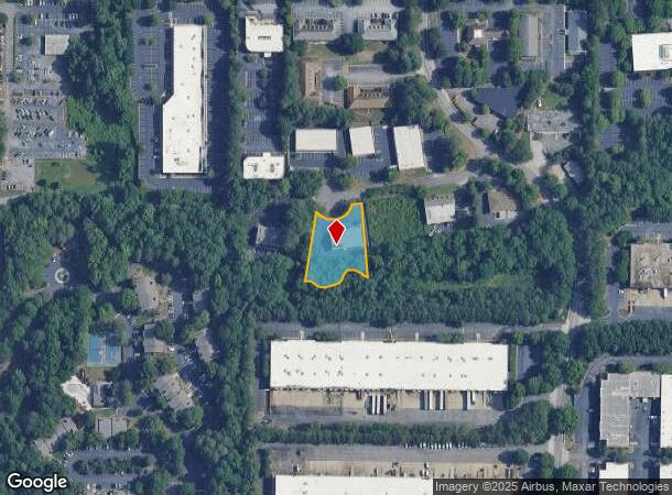  735 Hembree Pl, Roswell, GA Parcel Map